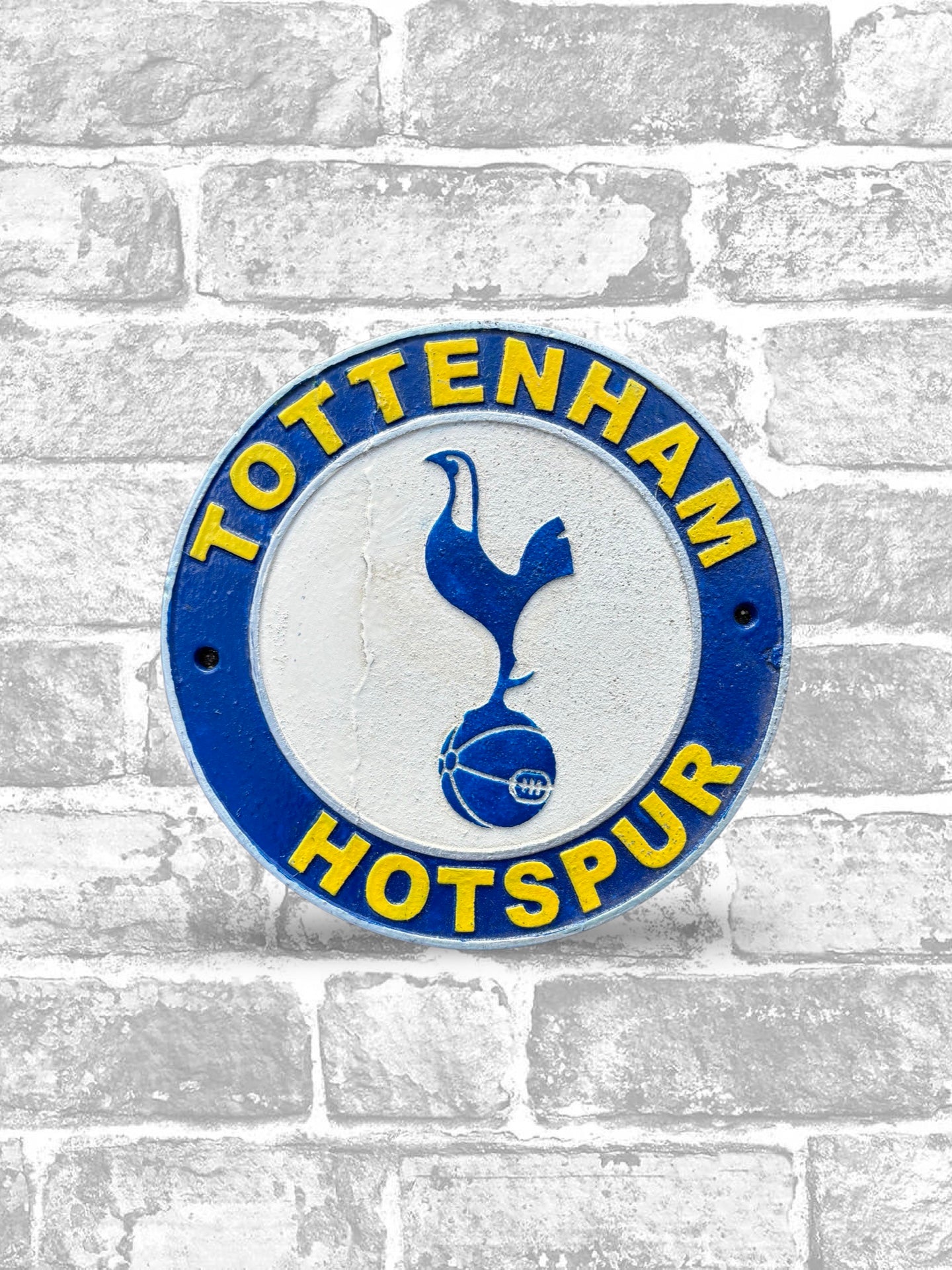 Tottenham Hotspur Cast Iron Sign