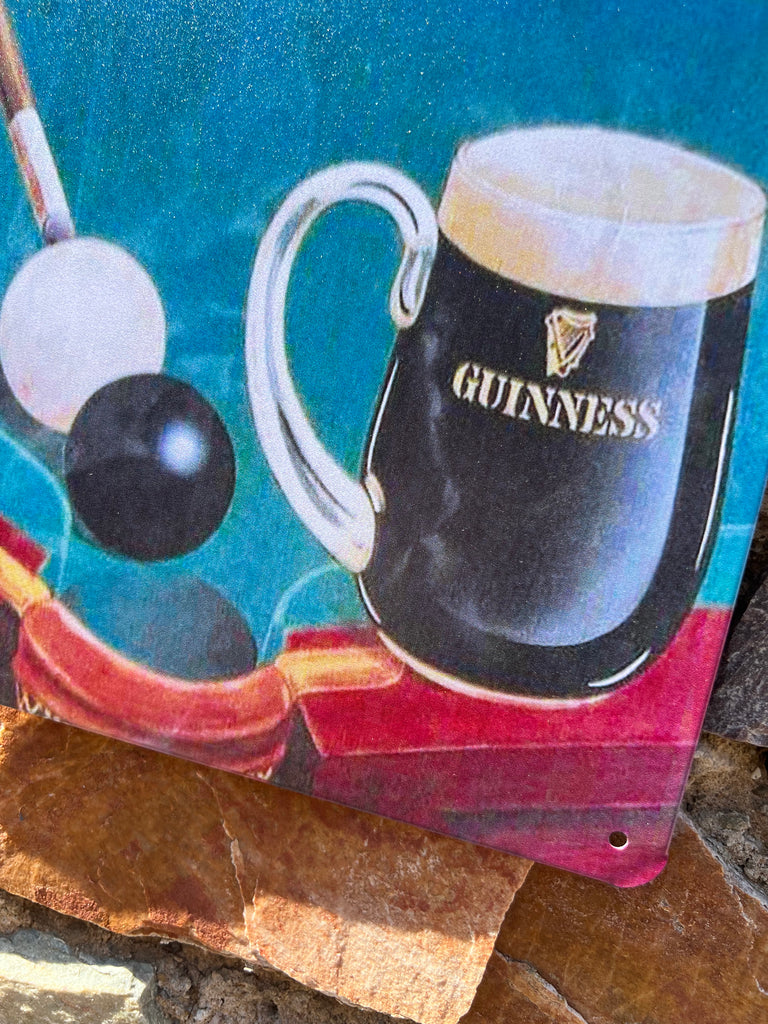 Guinness Long Break Tin Sign