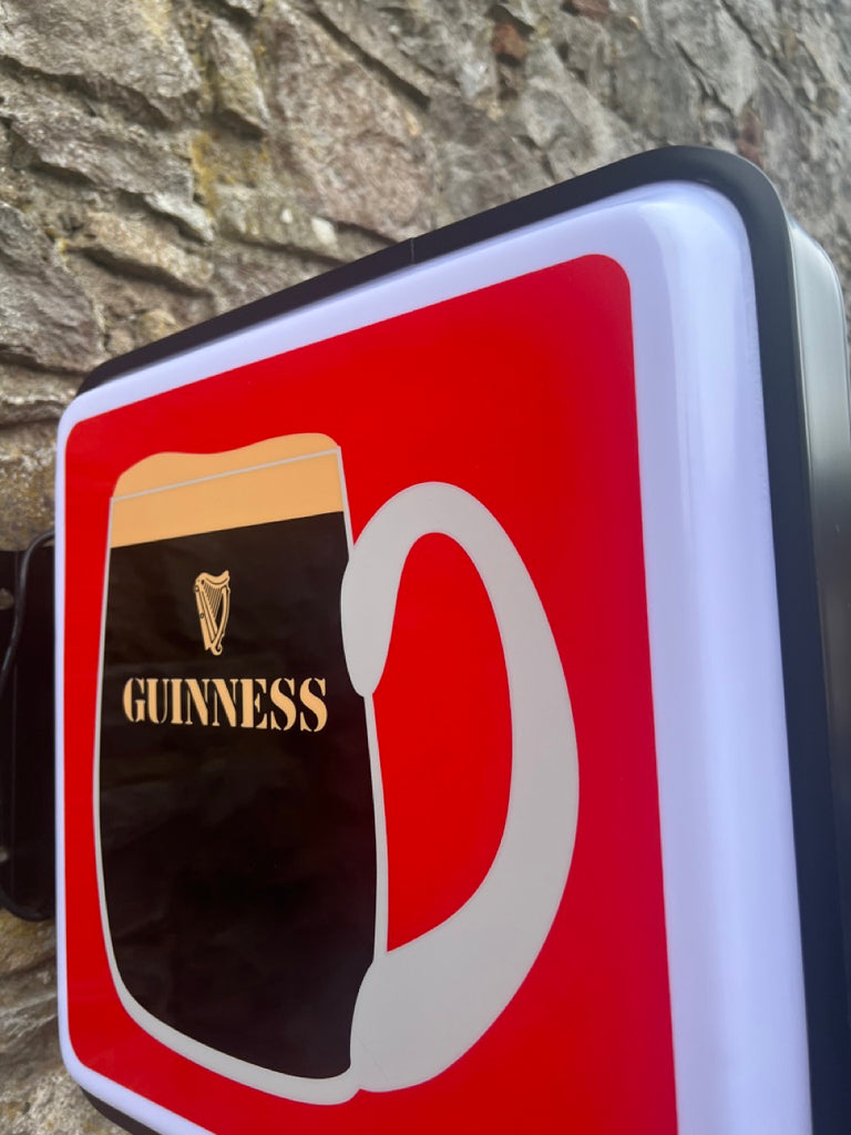 Guinness Double Sided Light Box Sign