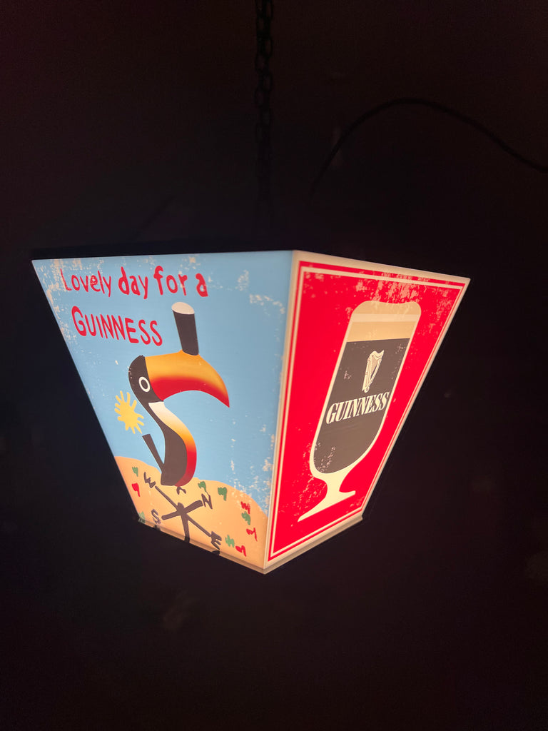 Guinness and Smithwicks Hanging Pub Light Box